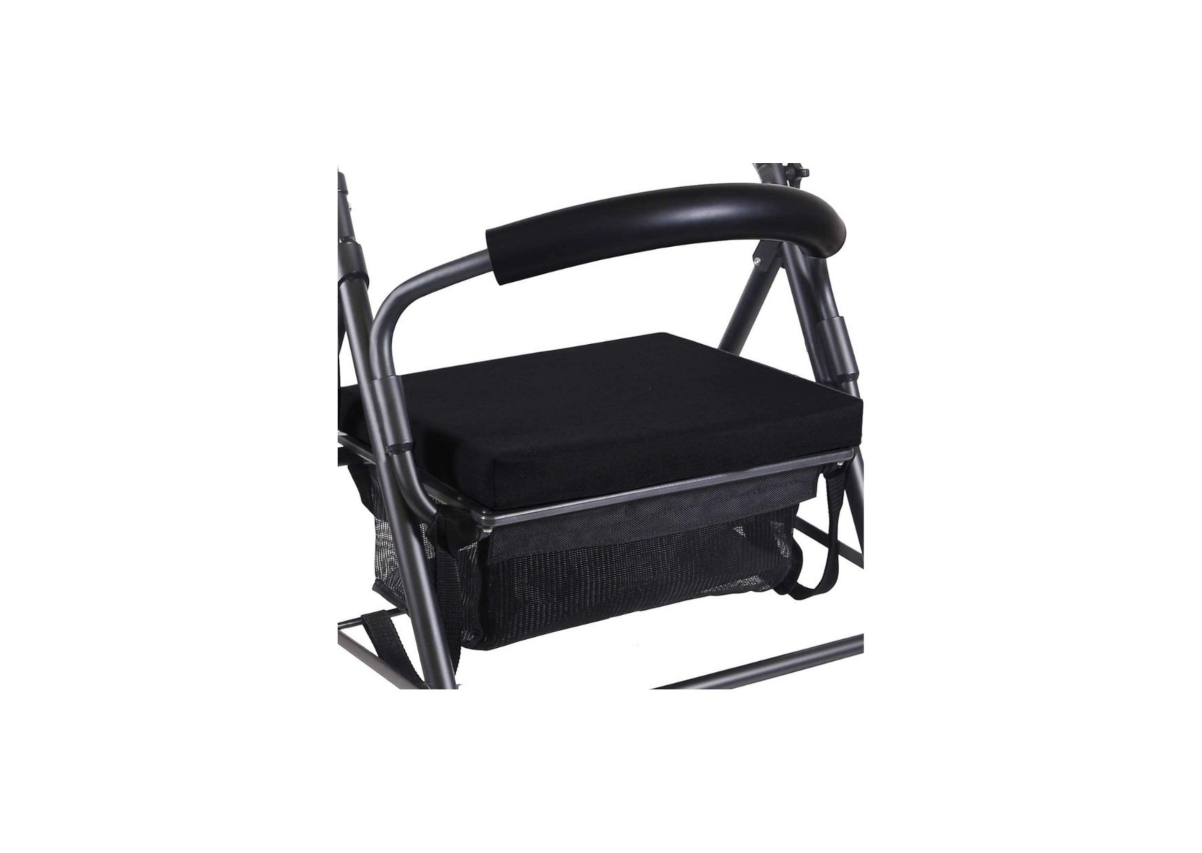 Otra imagen de Andador Kmina COMFORT – FRENO PRESIÓN NEGRO